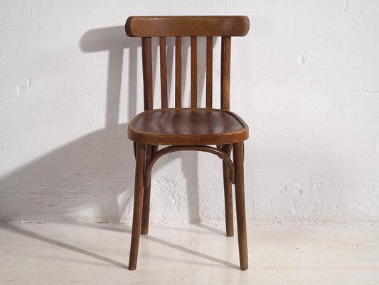 Bistro Dining Chairs from Thonet, 1940, Set of 4-ZNJ-2035308