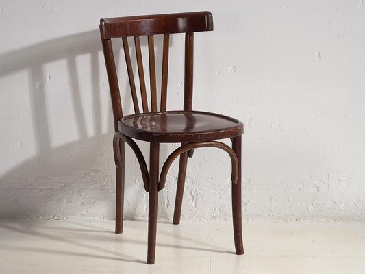 Bistro Dining Chairs from Thonet, 1940, Set of 4-ZNJ-2035308