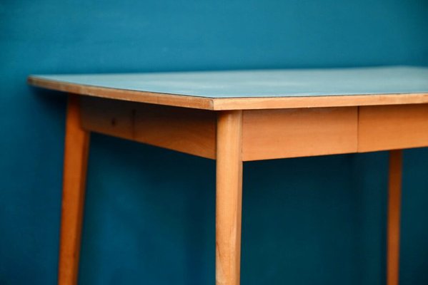 Bistro Table in Formica with Compass Legs, 1960s-AIU-1812052