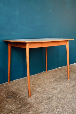 Bistro Table in Formica with Compass Legs, 1960s-AIU-1812052