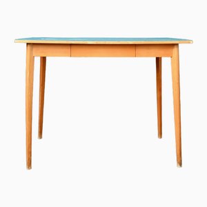 Bistro Table in Formica with Compass Legs, 1960s-AIU-1812052