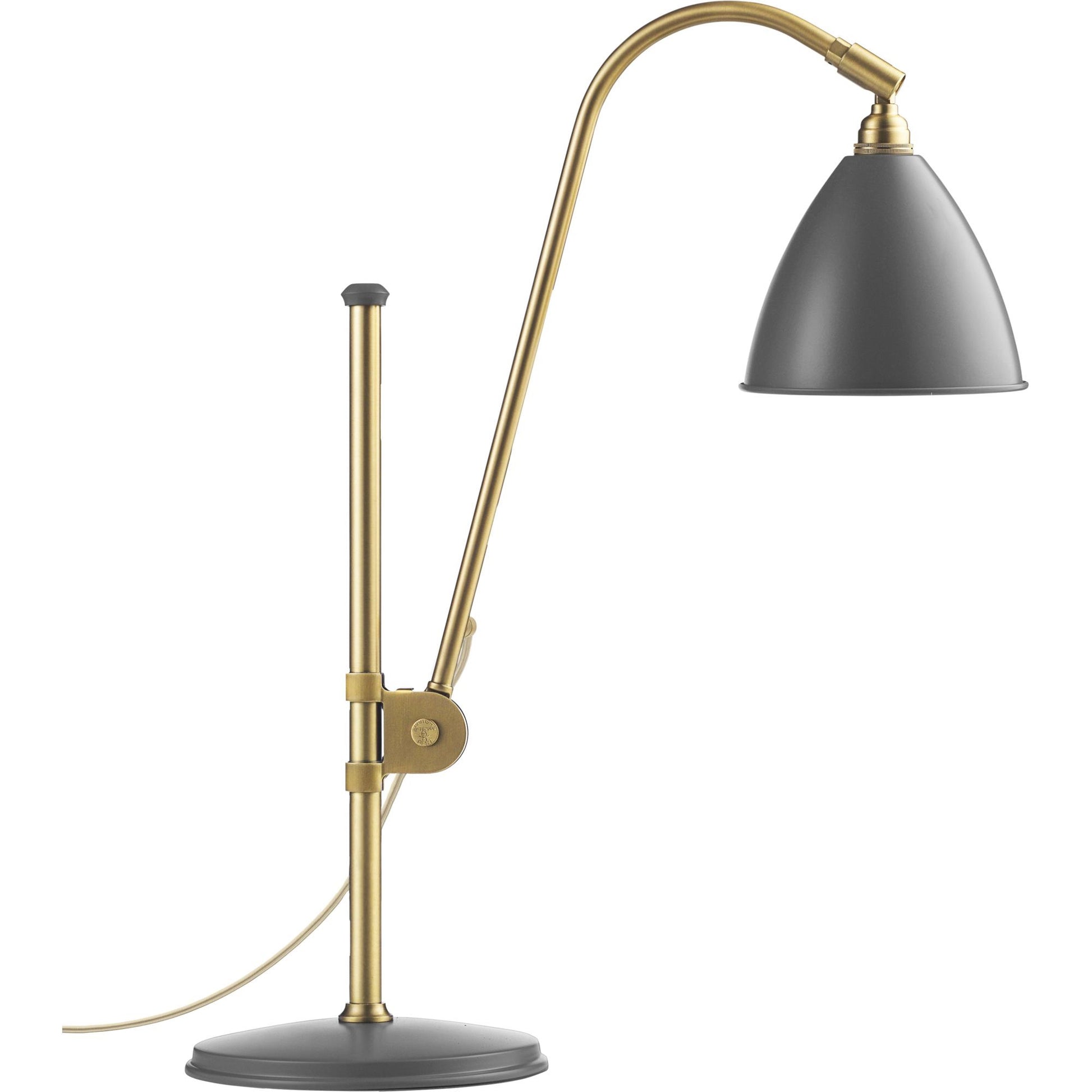 Bestlite BL1 Table Lamp by GUBI #Brass / Grey