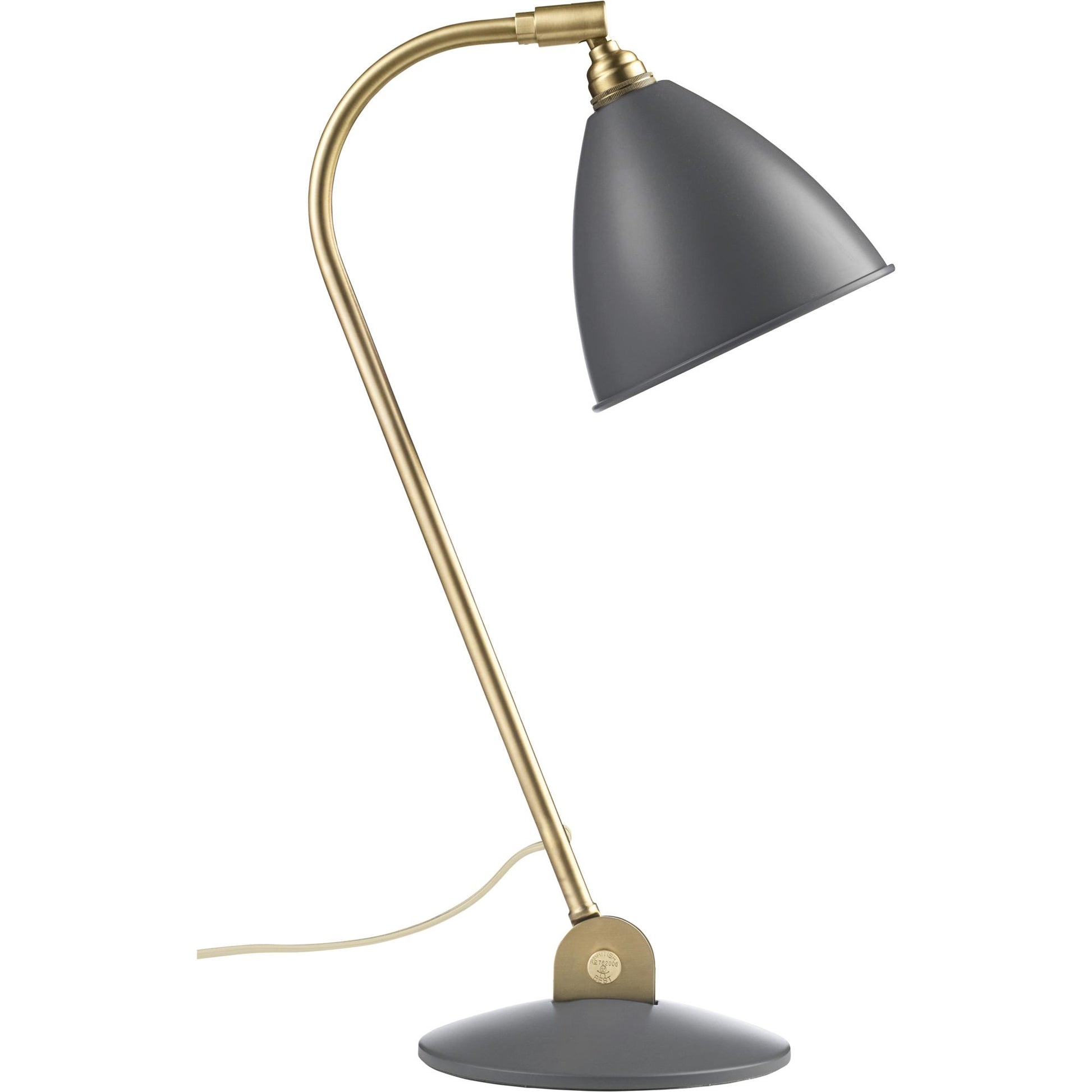 Bestlite BL2 Table Lamp by GUBI #Brass / Grey