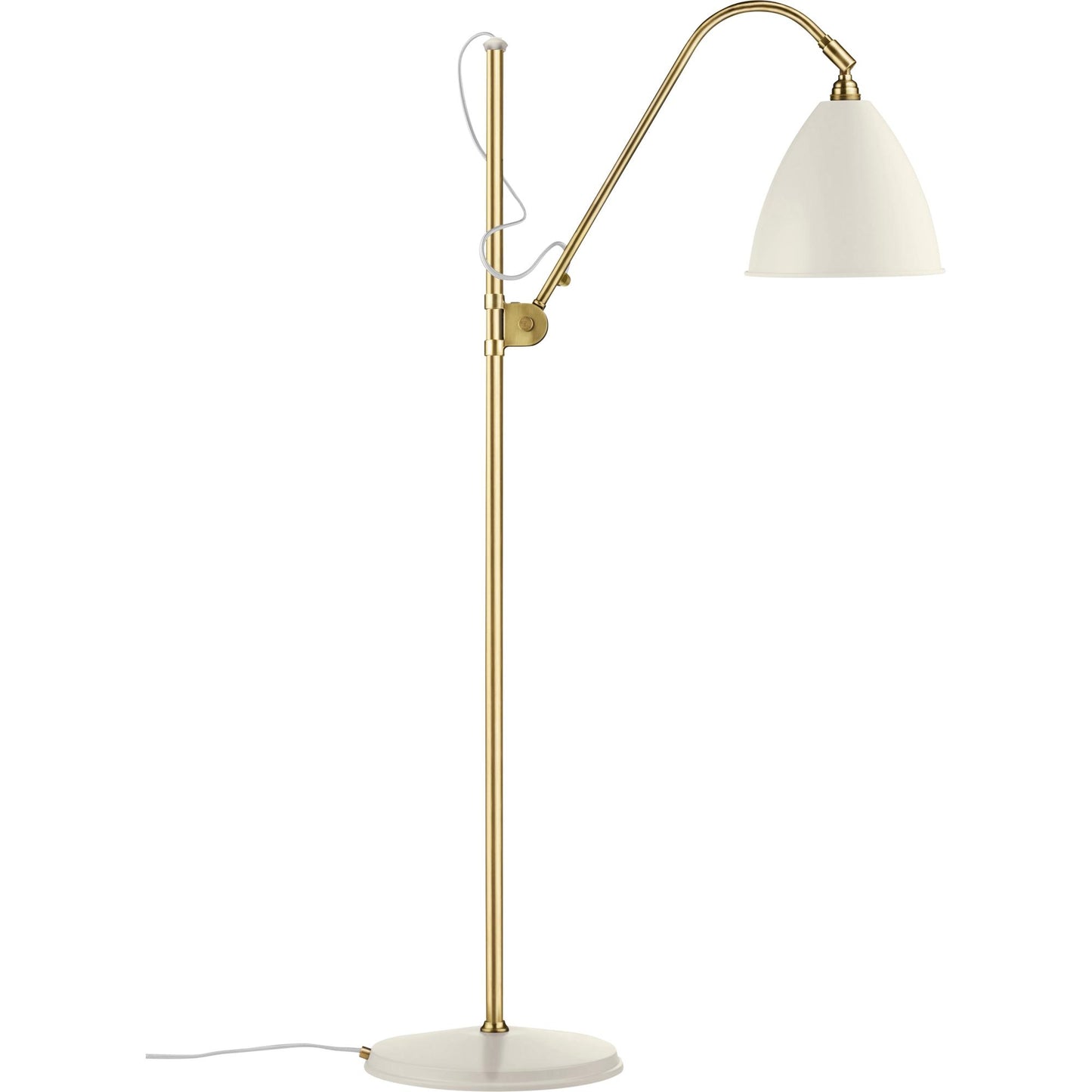Bestlite BL3M Floor Lamp by GUBI #Brass / White