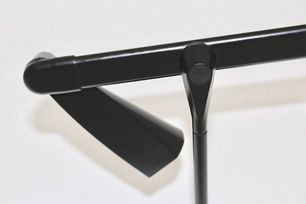 Black Aluminum Zelig Table Lamp by Walter A. Monici for Lumina, 1980s-NB-627266