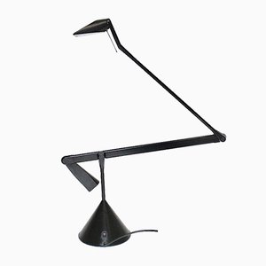 Black Aluminum Zelig Table Lamp by Walter A. Monici for Lumina, 1980s-NB-627266