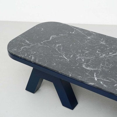 Black and Blue Marble Multileg Low Table by Jaime Hayon attributed to Bd Barcelona, 2016-WM-1385041