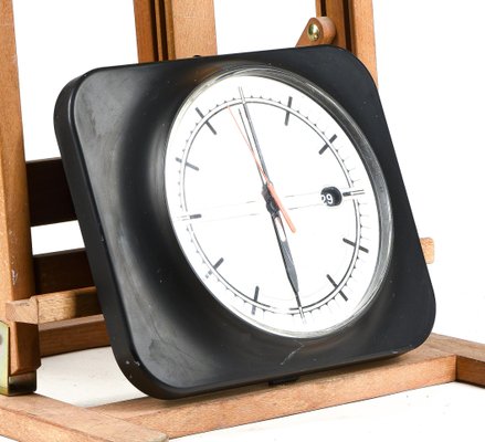 Black and Gray Plastic Clock from Philips, 2000s-RAQ-992114