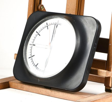 Black and Gray Plastic Clock from Philips, 2000s-RAQ-992114