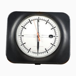 Black and Gray Plastic Clock from Philips, 2000s-RAQ-992114