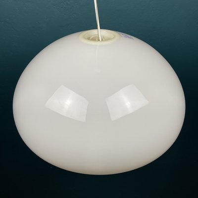 Black and White Pendant Lamp by Pier Giacomo and Achille Castiglioni for Flos, Italy, 1970s-WQC-1320033