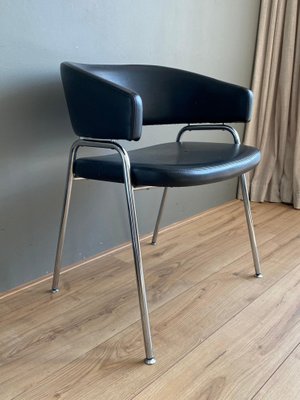 Black AP22 Armchair by Hein Salomonson and Theo Tempelman for AP Originals, 1960-LL-1336120