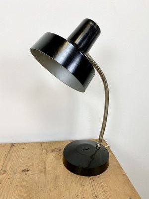 Black Bakelite Table Lamp from Elektrosvit, 1960s-CGF-749946