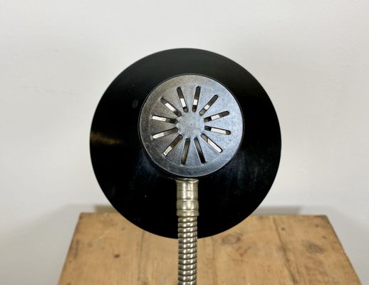 Black Bakelite Table Lamp from Elektrosvit, 1960s-CGF-749946