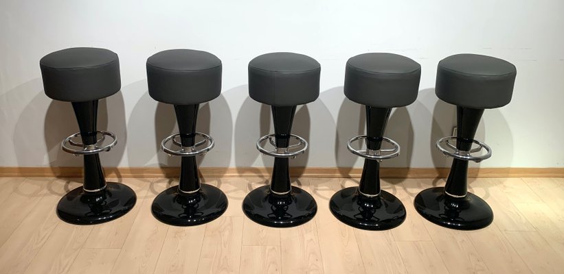 Black Barstool, France, 1950s-NNB-1347932