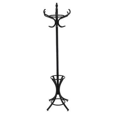 Black Bentwood Coat Hanger from Ton, Former Czechoslovakia, 1970s-TZ-1807360