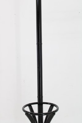 Black Bentwood Coat Hanger from Ton, Former Czechoslovakia, 1970s-TZ-1807360