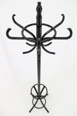 Black Bentwood Coat Hanger from Ton, Former Czechoslovakia, 1970s-TZ-1807360