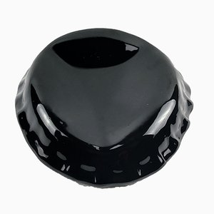 Black Ceramic Capsule Vide Poche by Peiré, 1980s-YBU-664509