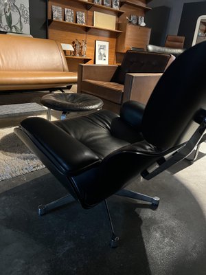 Black & Chrome 670 Lounge Chair from Herman Miller Eames, 1979-WN-2022243