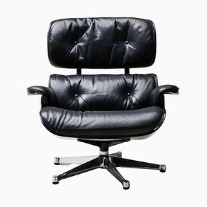 Black & Chrome 670 Lounge Chair from Herman Miller Eames, 1979-WN-2022243