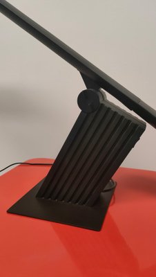 Black Condor Desk Lamp attributed to Hans Von Klier for Bilumen, 1988-AKW-2019753