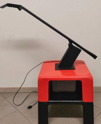 Black Condor Desk Lamp attributed to Hans Von Klier for Bilumen, 1988-AKW-2019753