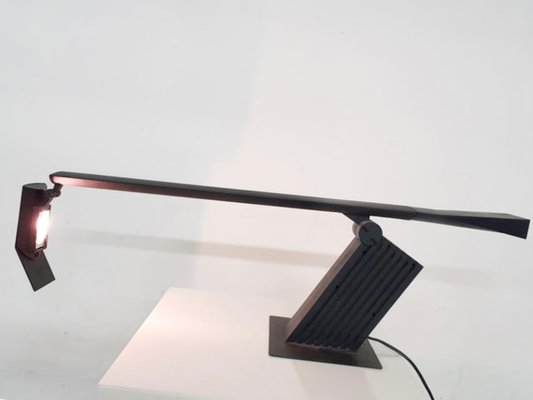 Black Condor Table Lamp by Hans Von Klier for Bilumen, Italy, 1988-HDF-1758420