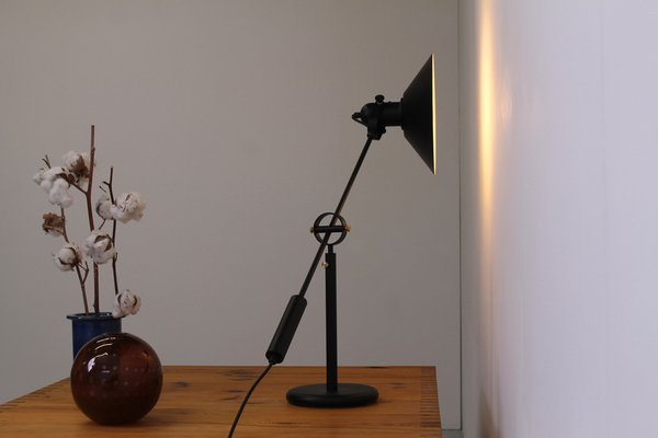 Black Counterbalance T Lamp by J. J. M. Hoogervorst for Anvia, 1970s-XT-1352953