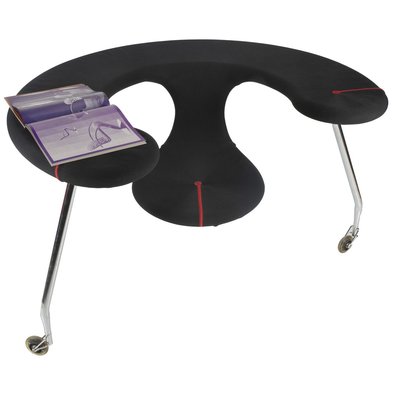 Black Easy Rider Mobile Desk by Danny Venlet for Bulo, 2009-XMR-779830