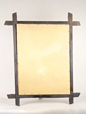 Black Forest Basswood Wall Mirror, Austria, 1880s-TQA-1322339