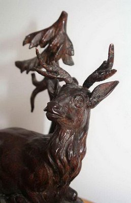 Black Forest Carved Wood Inker, 1900-BA-658260