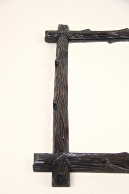 Black Forest Hand-Carved Wall Mirror, Austria, 1880s-TQA-1321976