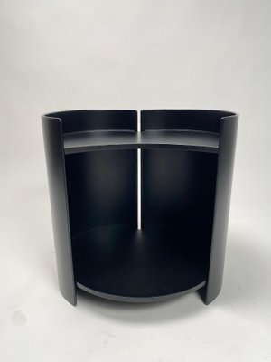 Black Gea Bedside Tables by Takahama for Gavina, 1961, Set of 2-KKZ-1814365