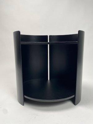 Black Gea Bedside Tables by Takahama for Gavina, 1961, Set of 2-KKZ-1814365