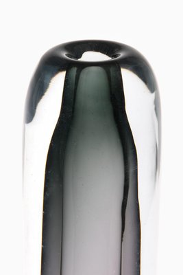 Black Glass Vase attributed to Gunnar Nylund, 1950s-SC-1752813