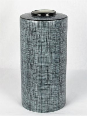 Black & Gray Black Porcelain Tube from François Bernard, 1990s-YBU-1377384