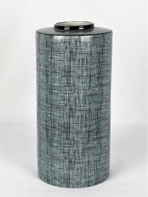 Black & Gray Black Porcelain Tube from François Bernard, 1990s-YBU-1377384