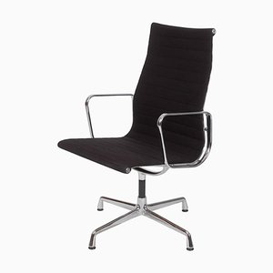 Black Hopsak Fabric EA-108 Chair by Charles Eames for Vitra-MTD-1400511