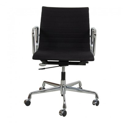 Black Hopsak Fabric Ea-117 Office Chair by Charles Eames for Vitra, 1990s-MTD-1400312