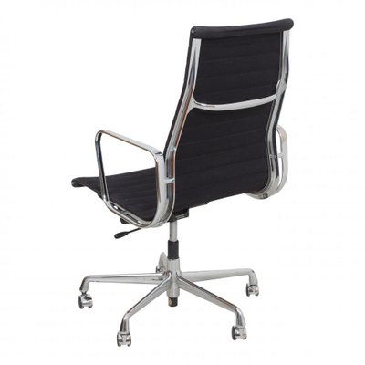 Black Hopsak Fabric Ea-119 Office Chair by Charles Eames for Vitra-MTD-1400304