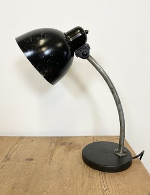 Black Industrial Table Lamp, 1950s-CGF-1408525