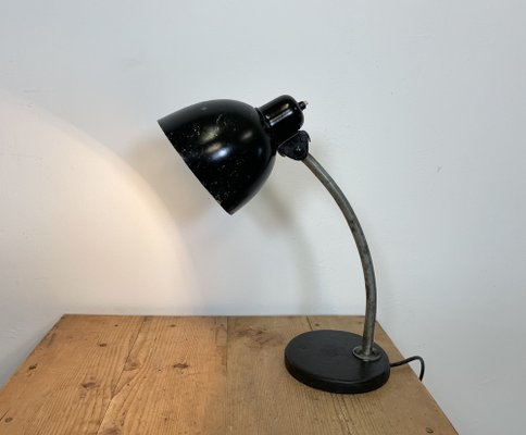 Black Industrial Table Lamp, 1950s-CGF-1408525