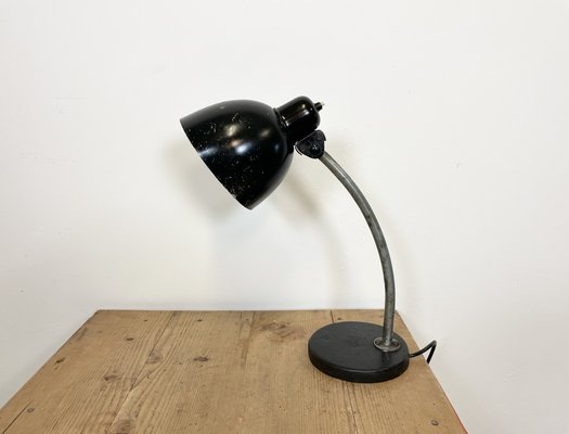 Black Industrial Table Lamp, 1950s-CGF-1408525