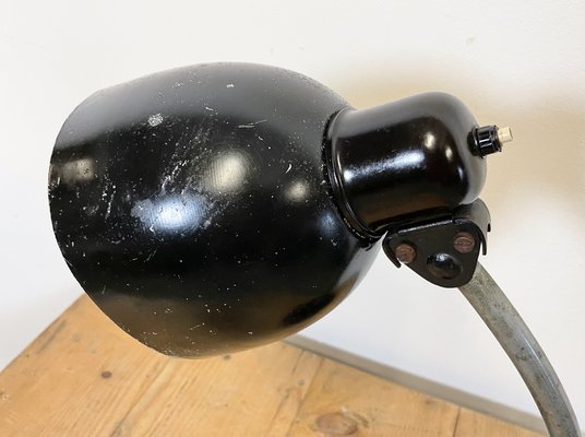 Black Industrial Table Lamp, 1950s-CGF-1408525