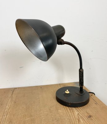 Black Industrial Table Lamp from Siemens, 1930s-CGF-1393529