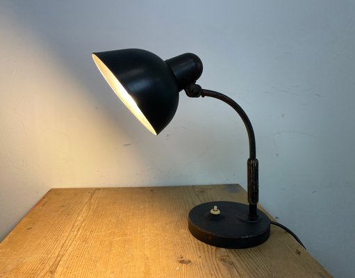 Black Industrial Table Lamp from Siemens, 1930s-CGF-1393529