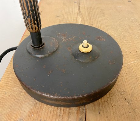 Black Industrial Table Lamp from Siemens, 1930s-CGF-1393529