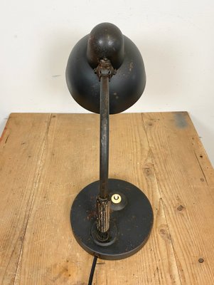 Black Industrial Table Lamp from Siemens, 1930s-CGF-1393529