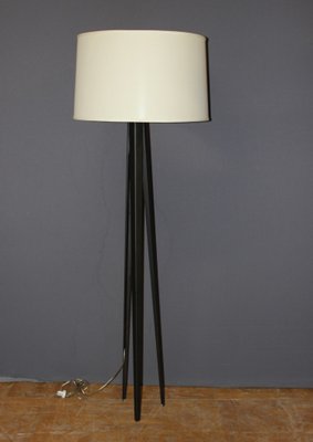 Black Lacquered Steel Lamp, 1980-BCR-1143963